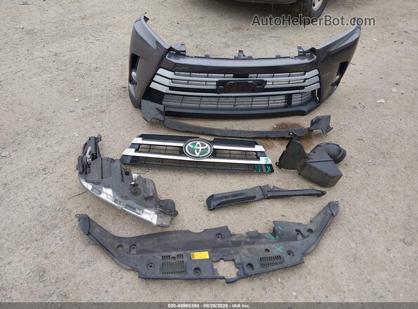 5TDJZRFH2KS932552 2019 TOYOTA HIGHLANDER Gray Սարքավորումների վահանակի տեսք