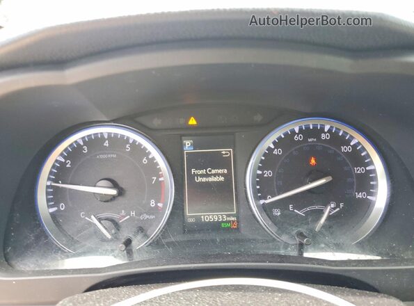 5TDJZRFH3HS401398 2017 TOYOTA HIGHLANDER Silver Instrument cluster view