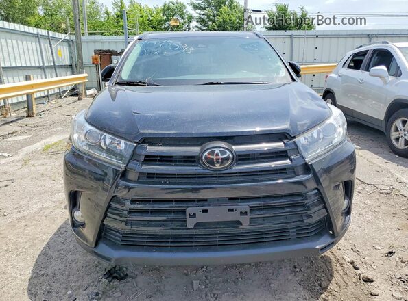 5TDJZRFH3HS407394 2017 TOYOTA HIGHLANDER Black Vista frontal