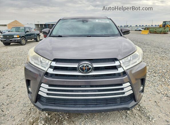 5TDJZRFH3HS432697 2017 TOYOTA HIGHLANDER Серый Вид спереди