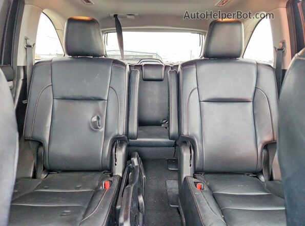 5TDJZRFH3HS432697 2017 TOYOTA HIGHLANDER Серый Вид задних сидений