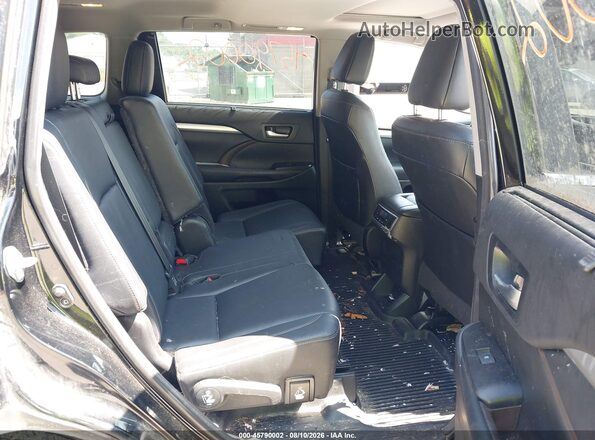 5TDJZRFH3JS836931 2018 TOYOTA HIGHLANDER Black Vista de la etiqueta del VIN