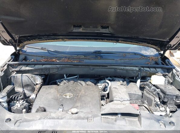 5TDJZRFH3JS836931 2018 TOYOTA HIGHLANDER Black Vista trasera
