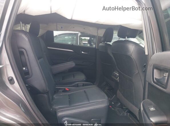 5TDJZRFH3KS606193 2019 TOYOTA HIGHLANDER Серый Вид наклейки с VIN-кодом