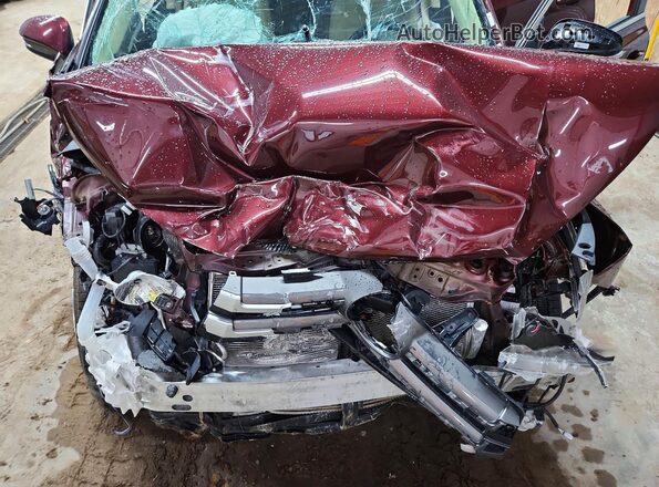 5TDJZRFH3KS724681 2019 TOYOTA HIGHLANDER Burgundy Widok komory silnika