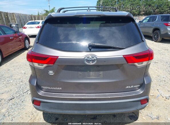 5TDJZRFH4HS466115 2017 TOYOTA HIGHLANDER Gray 