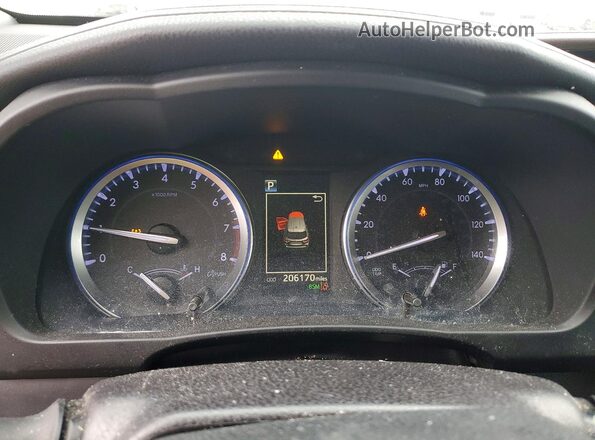 5TDJZRFH4JS542034 2018 TOYOTA HIGHLANDER White Instrument cluster view