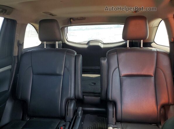 5TDJZRFH4KS920614 2019 TOYOTA HIGHLANDER Blue უკანა სავარძლების ხედი