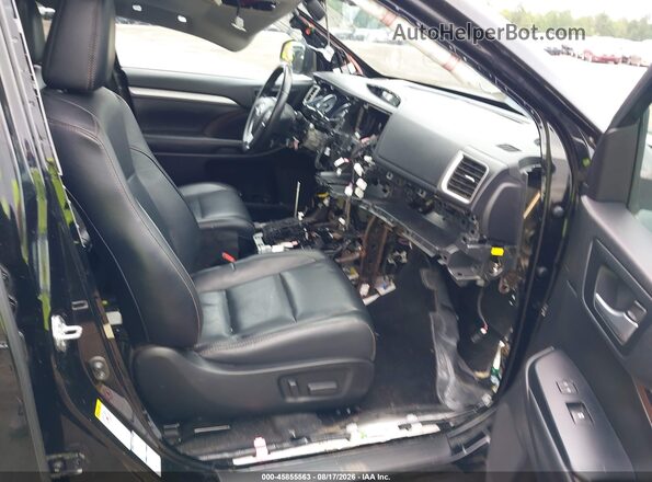 5TDJZRFH5HS405856 2017 TOYOTA HIGHLANDER Black Vista interior delantera