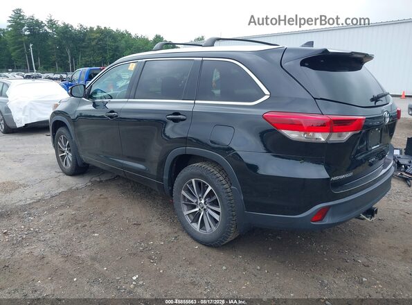 5TDJZRFH5HS405856 2017 TOYOTA HIGHLANDER Black Trasero izquierdo