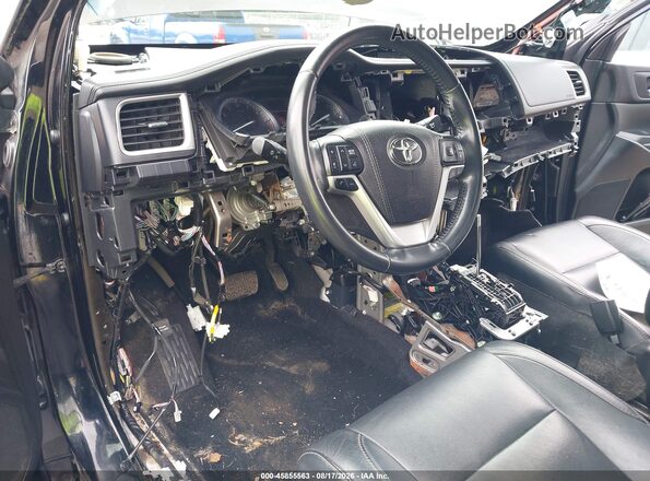 5TDJZRFH5HS405856 2017 TOYOTA HIGHLANDER Black Vista frontal
