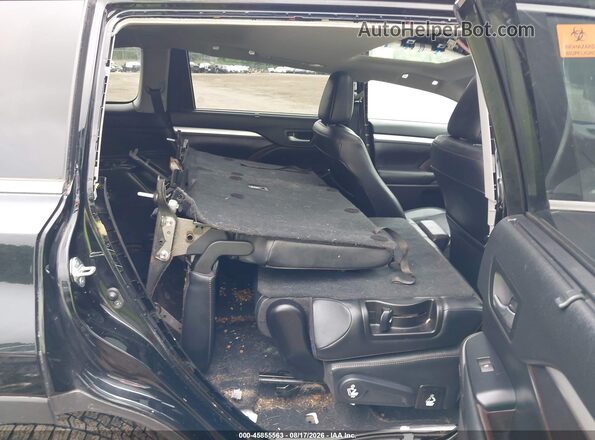 5TDJZRFH5HS405856 2017 TOYOTA HIGHLANDER Black Vista de la etiqueta del VIN