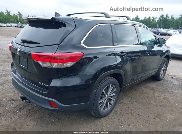 5TDJZRFH5HS405856 2017 TOYOTA HIGHLANDER Black Trasero derecho