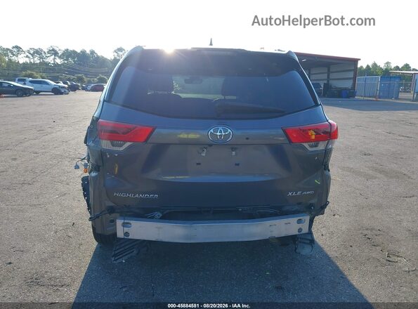 5TDJZRFH5HS408997 2017 TOYOTA HIGHLANDER Gray 