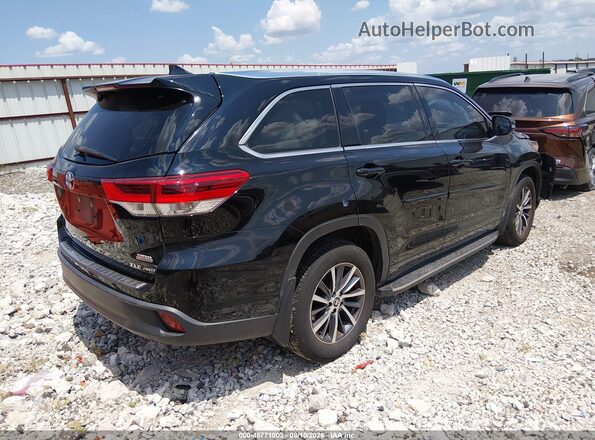 5TDJZRFH5HS426531 2017 TOYOTA HIGHLANDER Черный Задняя правая четверть