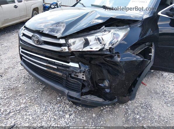 5TDJZRFH5HS426531 2017 TOYOTA HIGHLANDER Черный Вид спереди