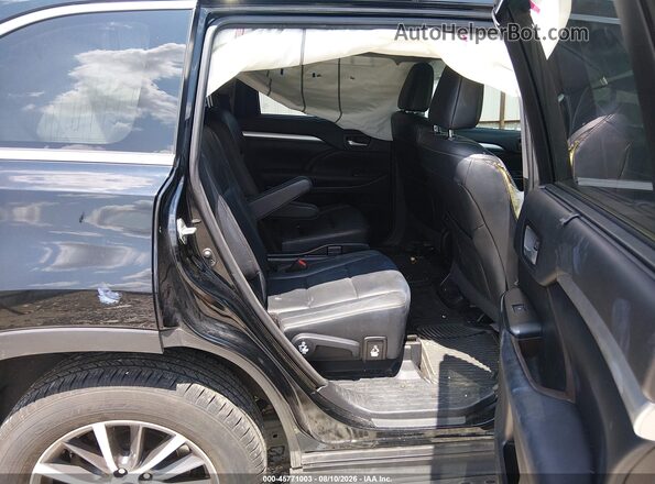 5TDJZRFH5HS426531 2017 TOYOTA HIGHLANDER Черный Вид наклейки с VIN-кодом