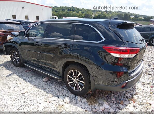 5TDJZRFH5HS426531 2017 TOYOTA HIGHLANDER Черный Задняя левая четверть