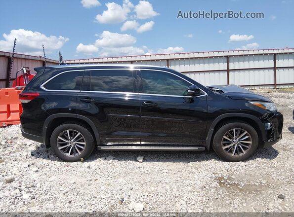 5TDJZRFH5HS426531 2017 TOYOTA HIGHLANDER Черный Вид щитка приборов