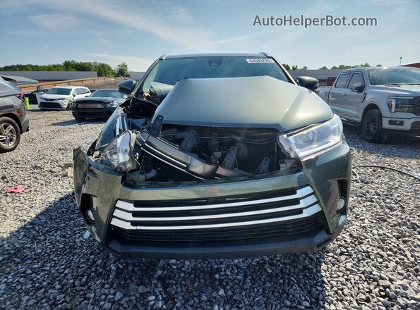 5TDJZRFH5HS438923 2017 TOYOTA HIGHLANDER Charcoal Դիմացի տեսք