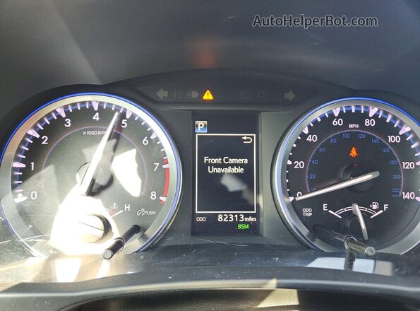 5TDJZRFH5HS438923 2017 TOYOTA HIGHLANDER Charcoal Սարքավորումների վահանակի տեսք