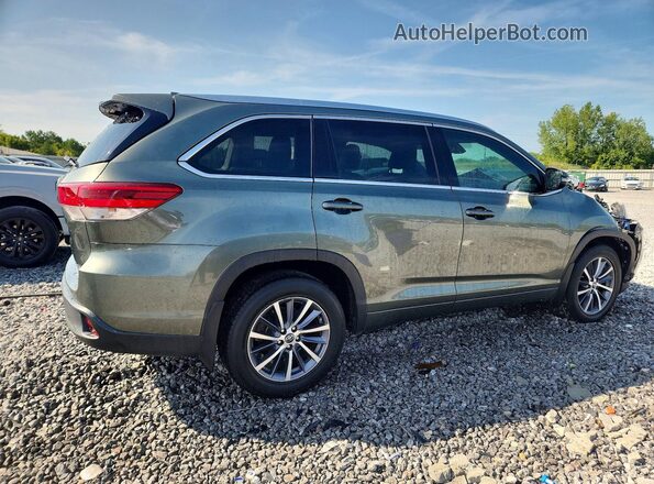 5TDJZRFH5HS438923 2017 TOYOTA HIGHLANDER Charcoal Հետևի աջ