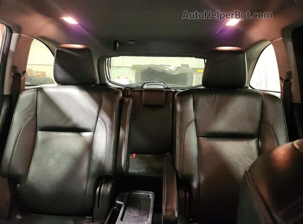 5TDJZRFH5JS884530 2018 TOYOTA HIGHLANDER Black Вид задніх сидінь