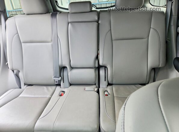 5TDJZRFH5KS944033 2019 TOYOTA HIGHLANDER Blue Vista de los asientos traseros