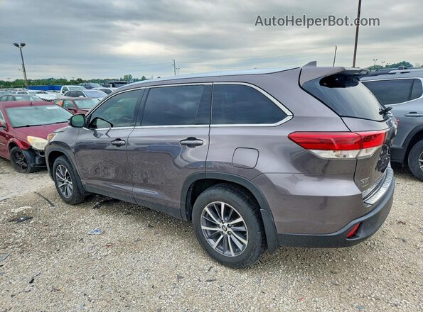 5TDJZRFH5KS955100 2019 TOYOTA HIGHLANDER Silver Trasero izquierdo