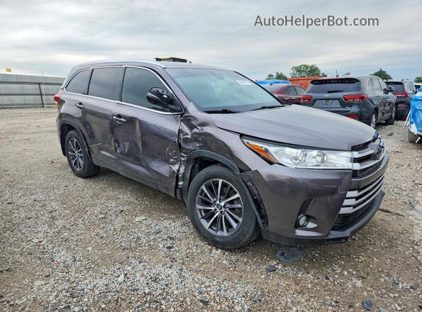 5TDJZRFH5KS955100 2019 TOYOTA HIGHLANDER Silver Delantero derecho