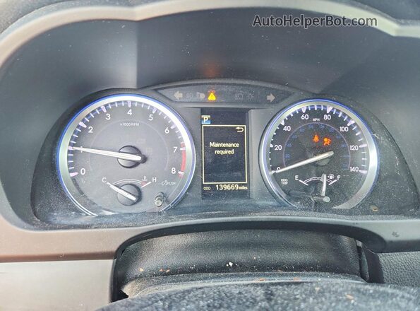 5TDJZRFH6HS358109 2017 TOYOTA HIGHLANDER Black Սարքավորումների վահանակի տեսք