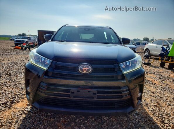 5TDJZRFH6HS358109 2017 TOYOTA HIGHLANDER Black Դիմացի տեսք