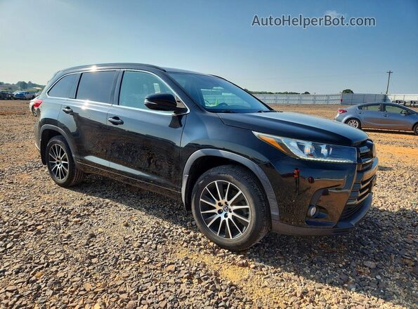 5TDJZRFH6HS358109 2017 TOYOTA HIGHLANDER Black Առջևի աջ