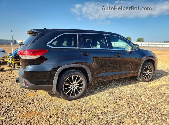 5TDJZRFH6HS358109 2017 TOYOTA HIGHLANDER Black Հետևի աջ
