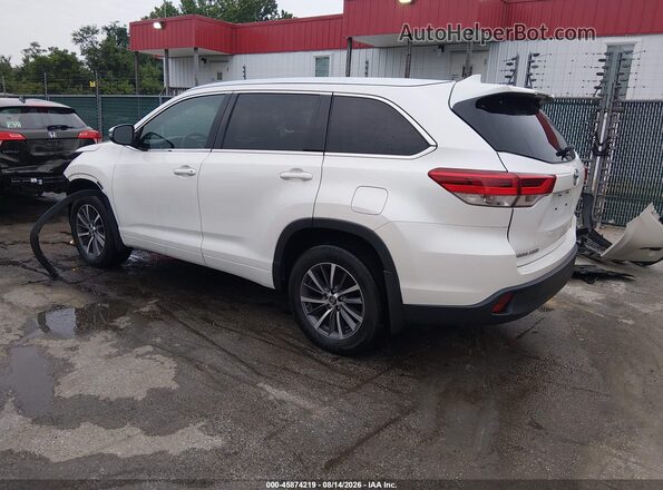 5TDJZRFH6HS390056 2017 TOYOTA HIGHLANDER White უკანა მარცხენა