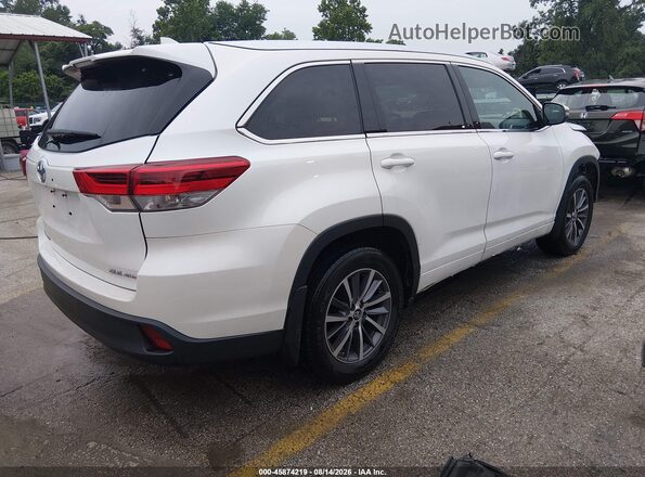 5TDJZRFH6HS390056 2017 TOYOTA HIGHLANDER White უკანა მარჯვენა