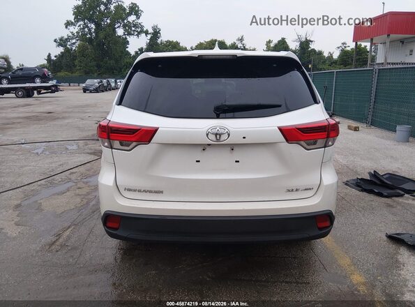 5TDJZRFH6HS390056 2017 TOYOTA HIGHLANDER White 