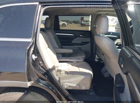 5TDJZRFH6HS432693 2017 TOYOTA HIGHLANDER Black VIN կոդի պիտակի տեսք
