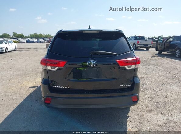 5TDJZRFH6HS432693 2017 TOYOTA HIGHLANDER Black 
