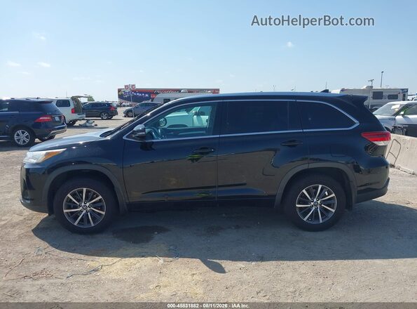 5TDJZRFH6HS432693 2017 TOYOTA HIGHLANDER Black Սալոնի 360 աստիճան տեսք
