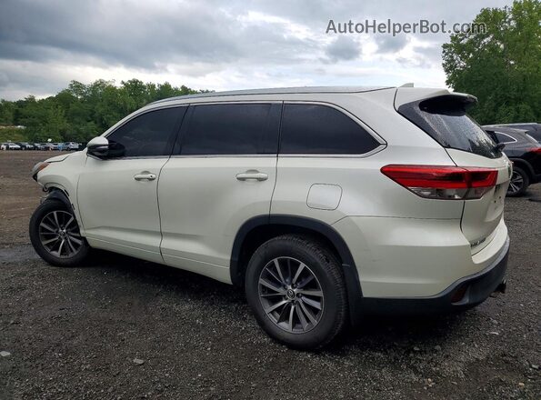5TDJZRFH6HS457593 2017 TOYOTA HIGHLANDER White Задня ліва чверть