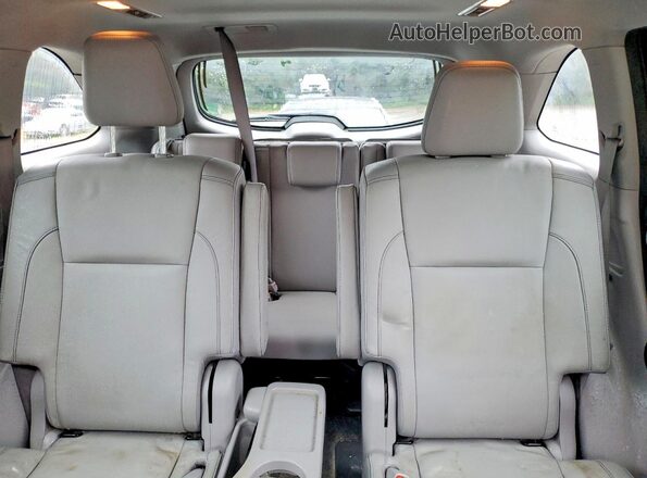 5TDJZRFH6HS510017 2017 TOYOTA HIGHLANDER Gray Vista de los asientos traseros