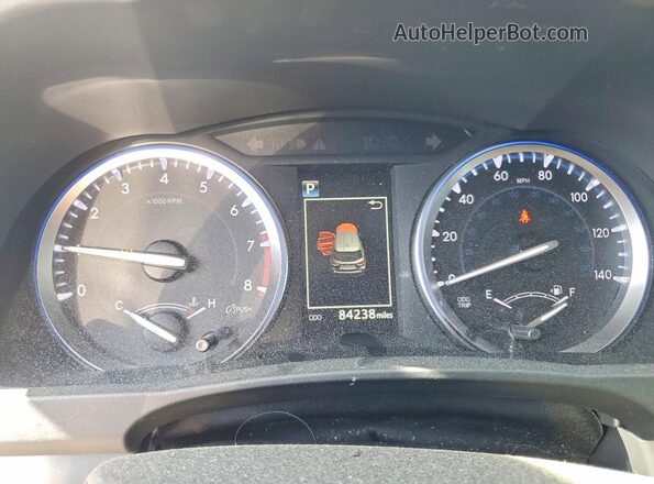 5TDJZRFH6HS522765 2017 TOYOTA HIGHLANDER Black ხელსაწყოთა პანელის ხედი