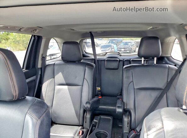 5TDJZRFH6JS548823 2018 TOYOTA HIGHLANDER Black უკანა სავარძლების ხედი