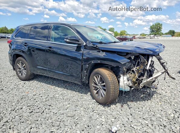 5TDJZRFH6JS548823 2018 TOYOTA HIGHLANDER Black წინა მარჯვენა