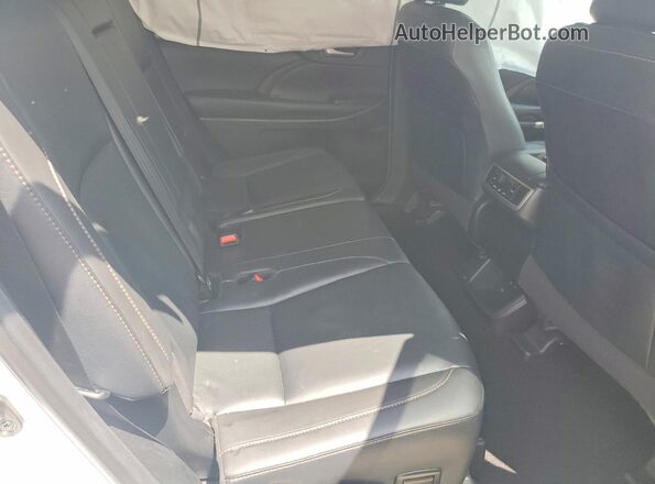5TDJZRFH6KS565591 2019 TOYOTA HIGHLANDER Белый Вид задней части салона