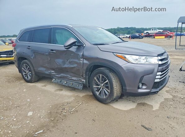 5TDJZRFH6KS732810 2019 TOYOTA HIGHLANDER Silver Delantero derecho