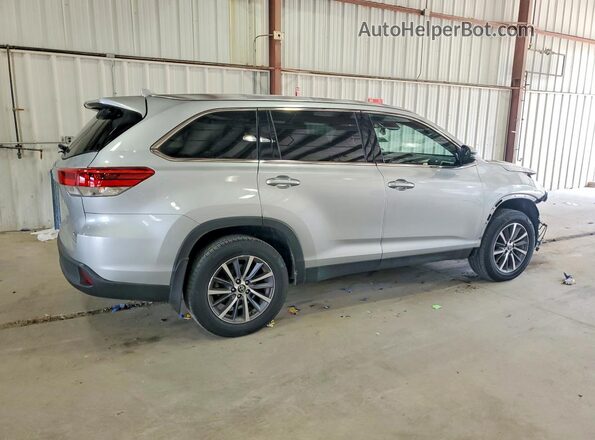 5TDJZRFH6KS734153 2019 TOYOTA HIGHLANDER Silver Задня права чверть