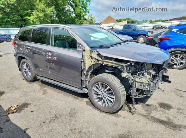 5TDJZRFH7HS384685 2017 TOYOTA HIGHLANDER Gray Առջևի աջ