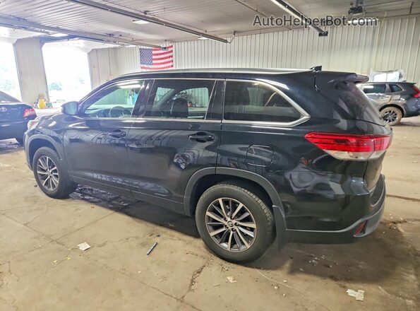5TDJZRFH7HS449132 2017 TOYOTA HIGHLANDER Black Trasero izquierdo